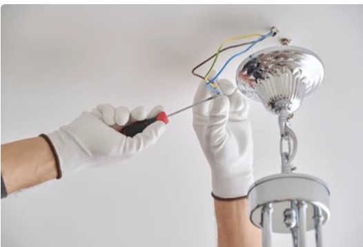 Installation de luminaires